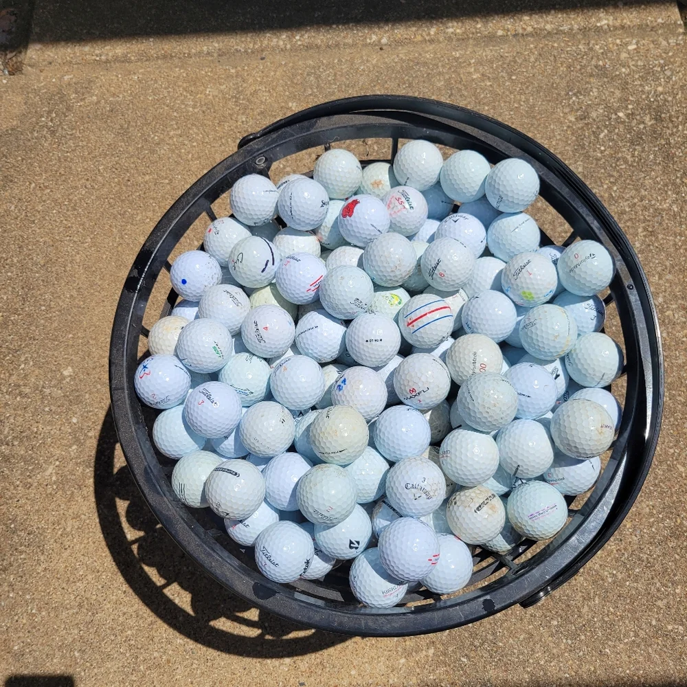 Assorted Golf Balls 100 Count Pre-owned HIT-AWAY - Picture 5 of 12